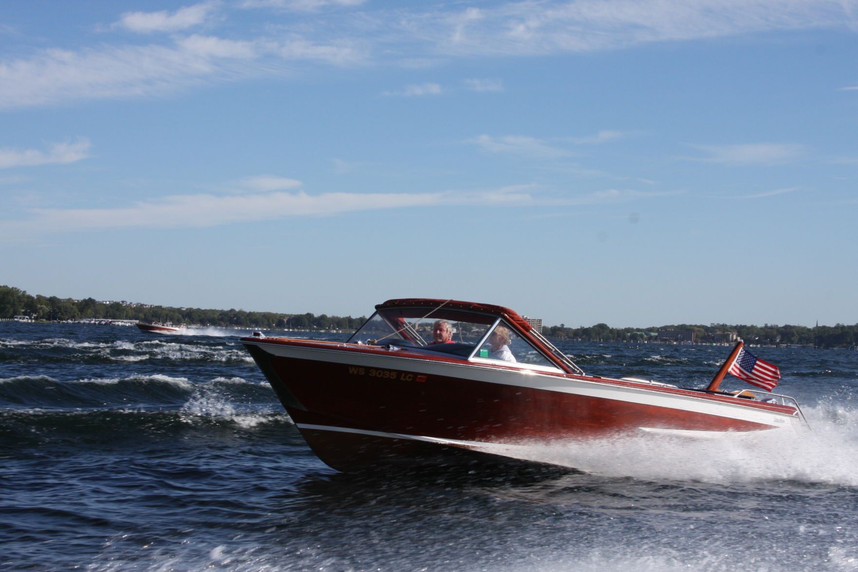 Streblow wooden boat